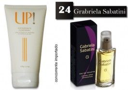 Hidratante Corporal UP! 24 Gabriela Sabatini